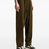 Brown pants, full body view
