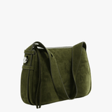 Green bag, front view