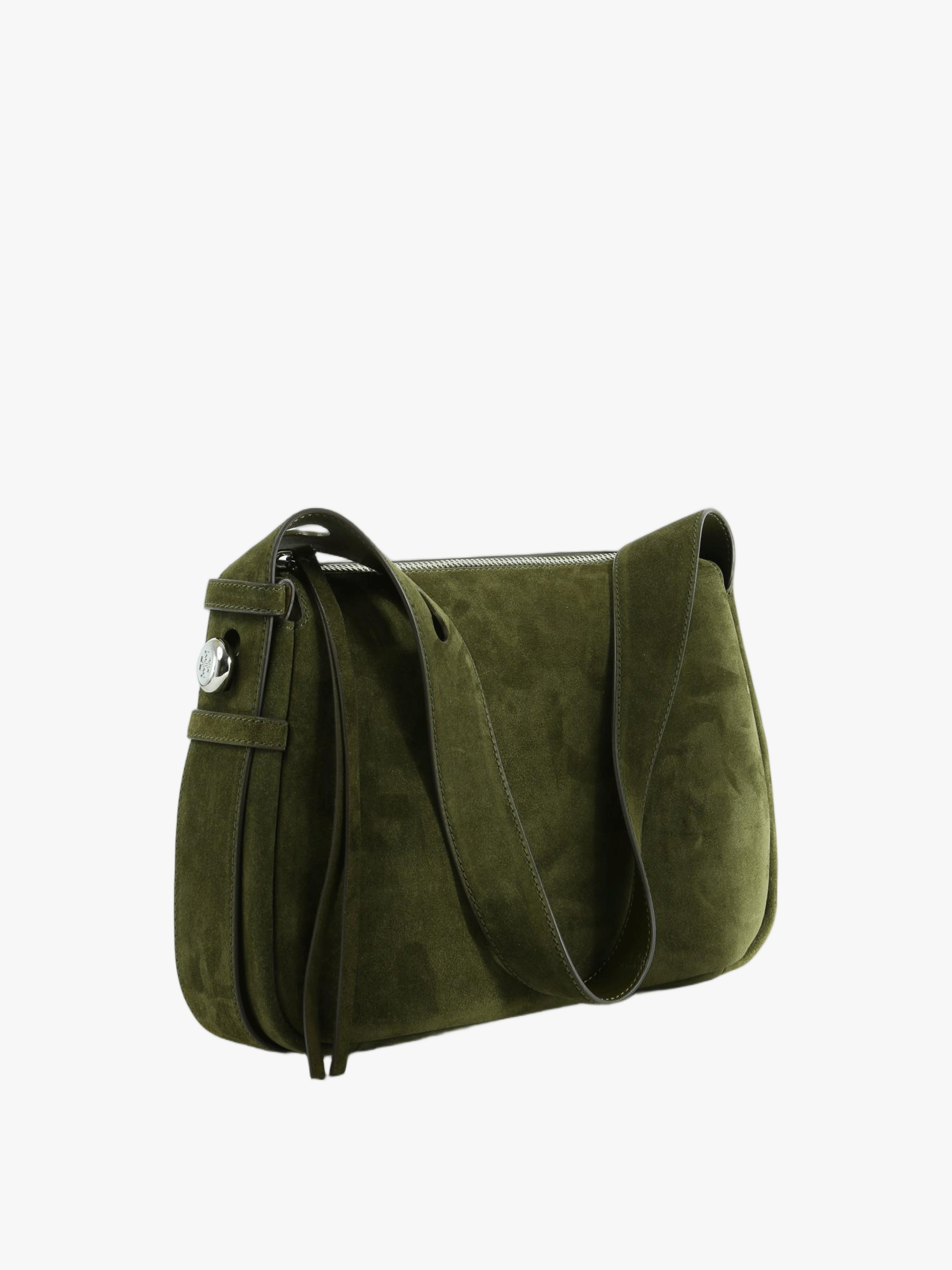 Green bag, front view