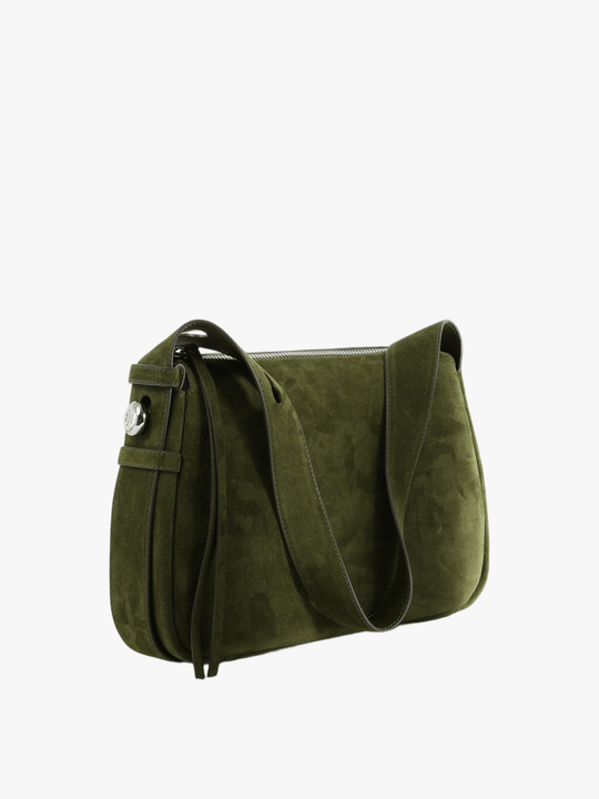Green bag, front view