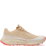 Tan shoes, side view