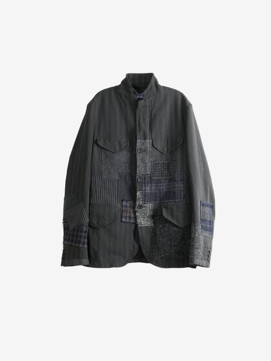 Grey jacket, front view
