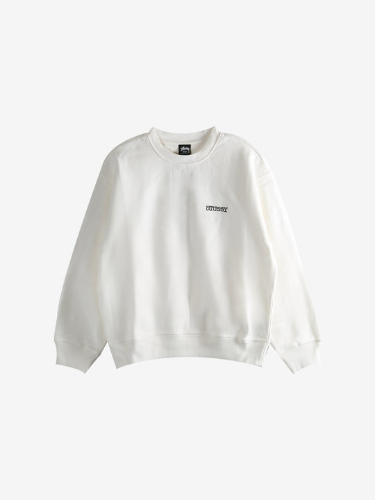 White sweats, front view