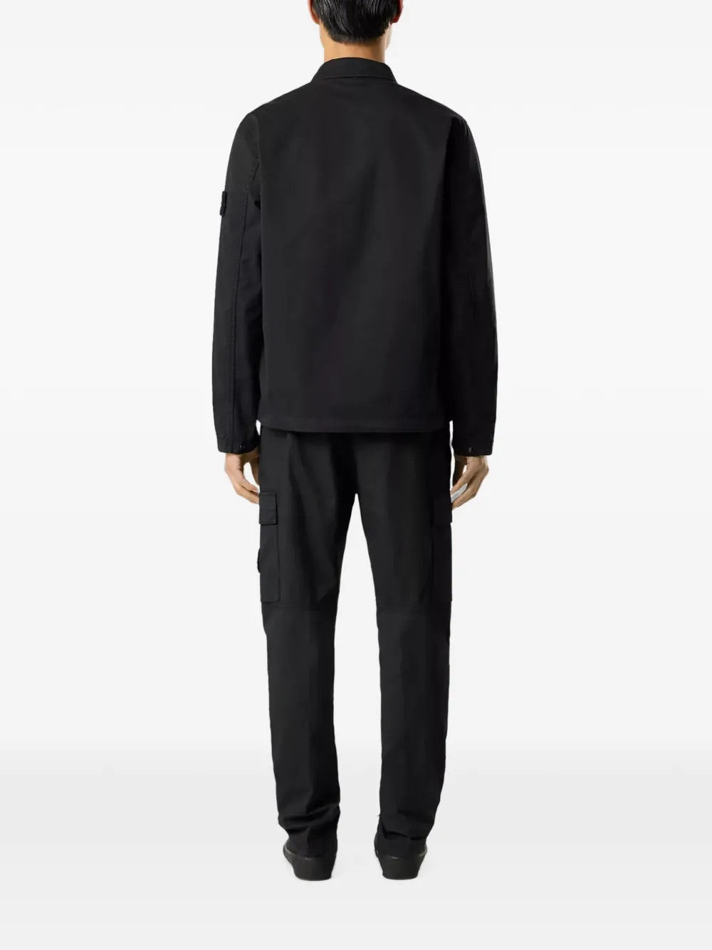Black pants, full body view