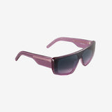 Purple sunglasses, side view