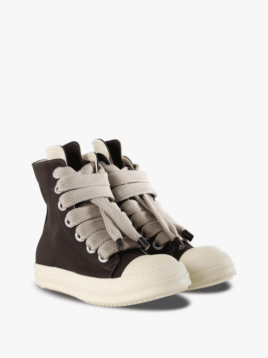 Brown shoes, front view