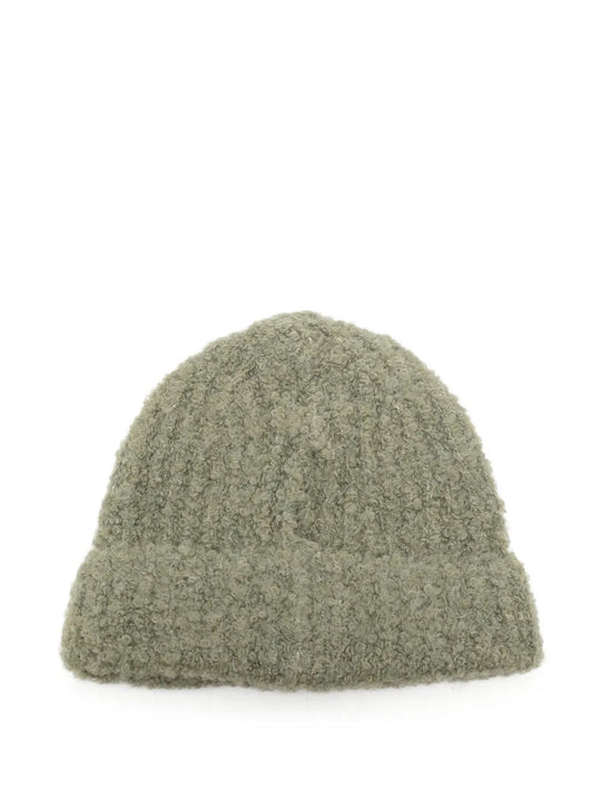 Green hat, front view