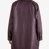 Burgundy jacket, full body view