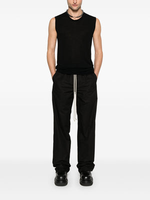 RICK OWENS - Men Cotton Dietrich Drawstring Pants