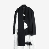 Black jacket, front view