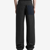 DRIES VAN NOTEN - Men Over Dyed Double Weave Compact Pant