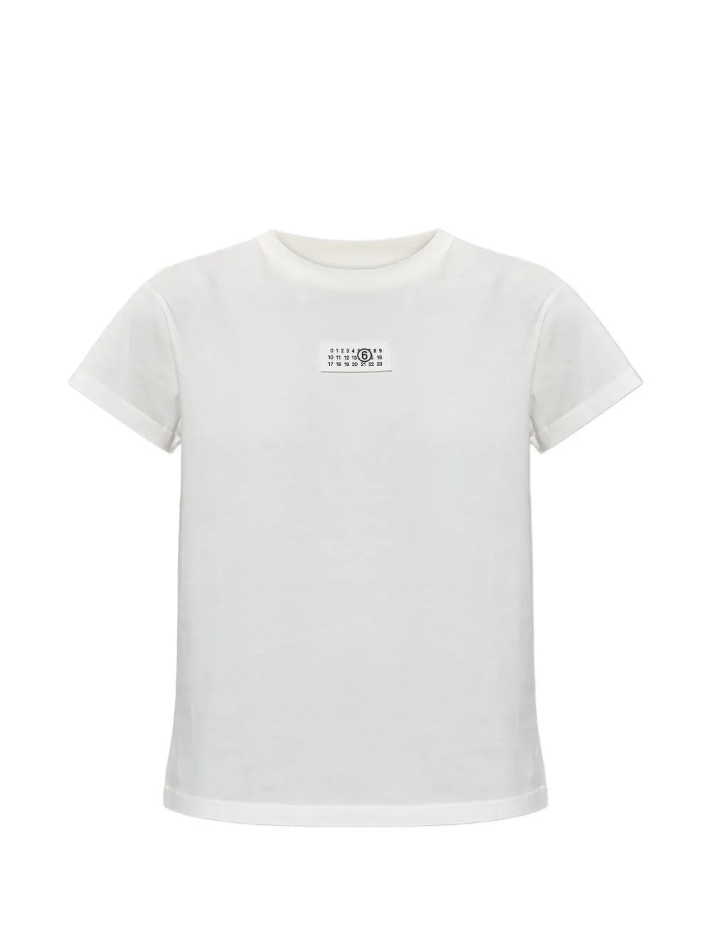 White t-shirt, front view