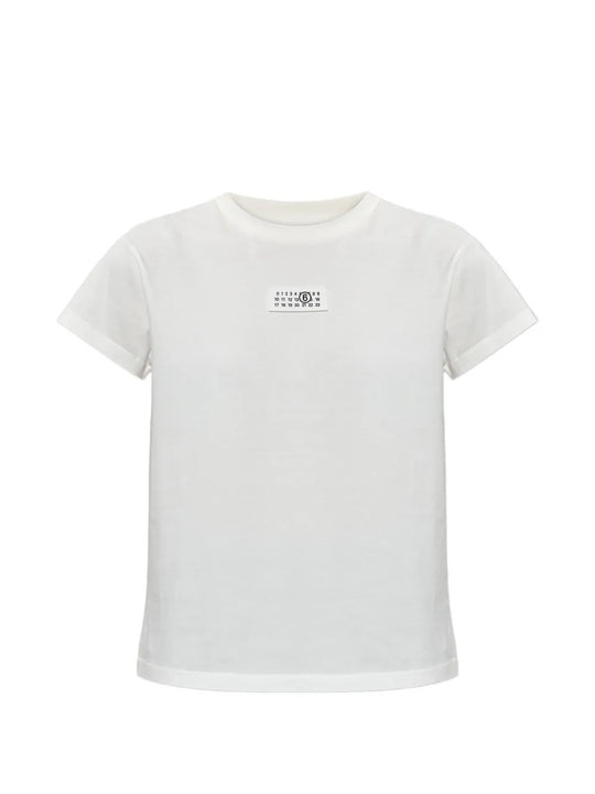 White t-shirt, front view