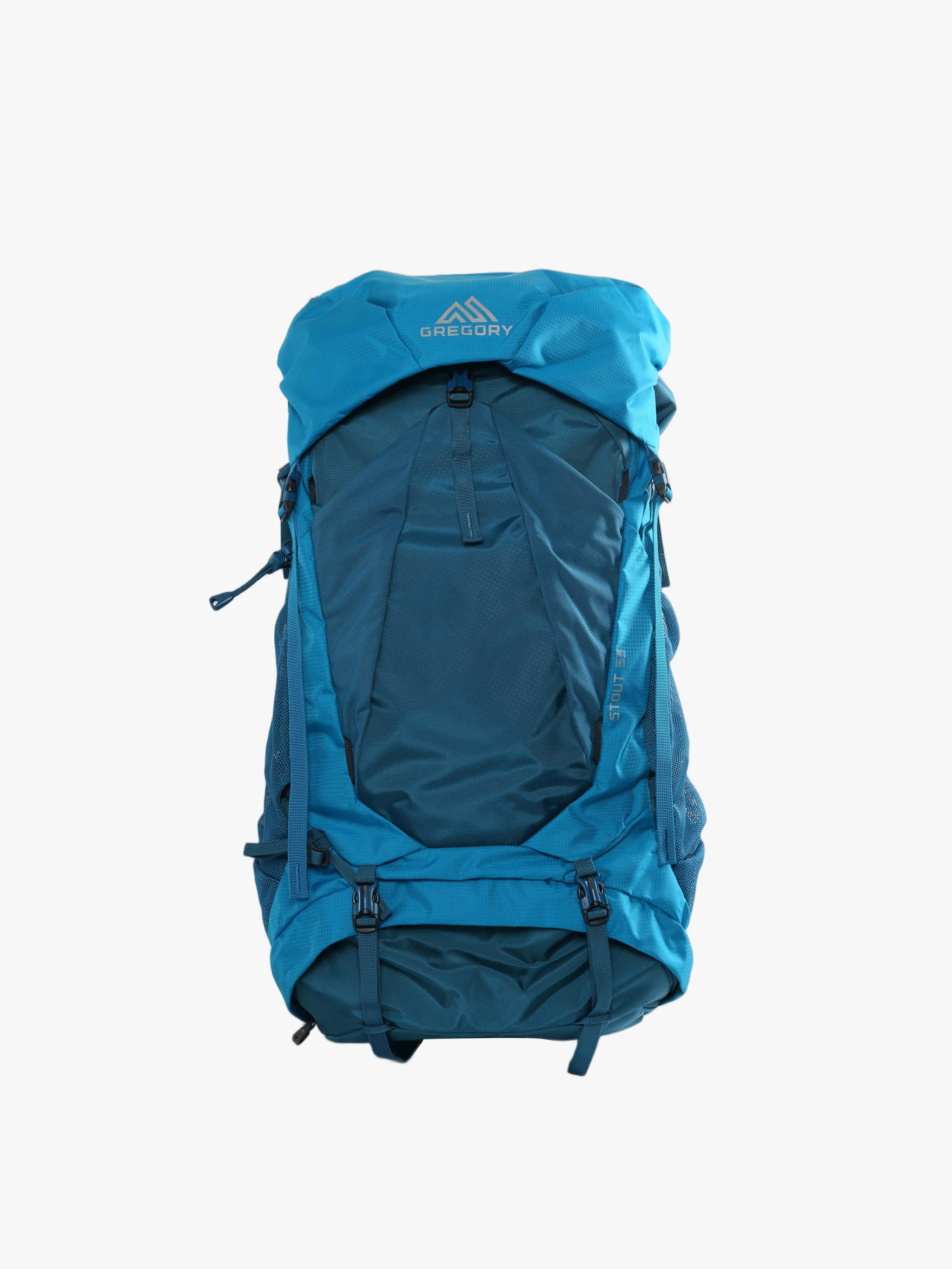 Blue bag, front view