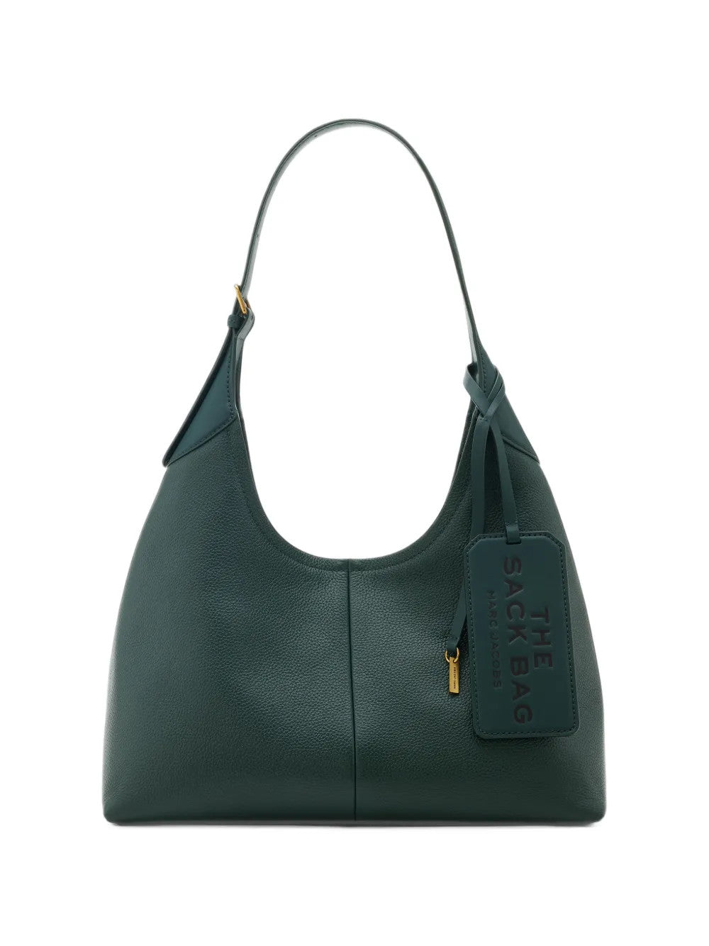 Green bag, front view