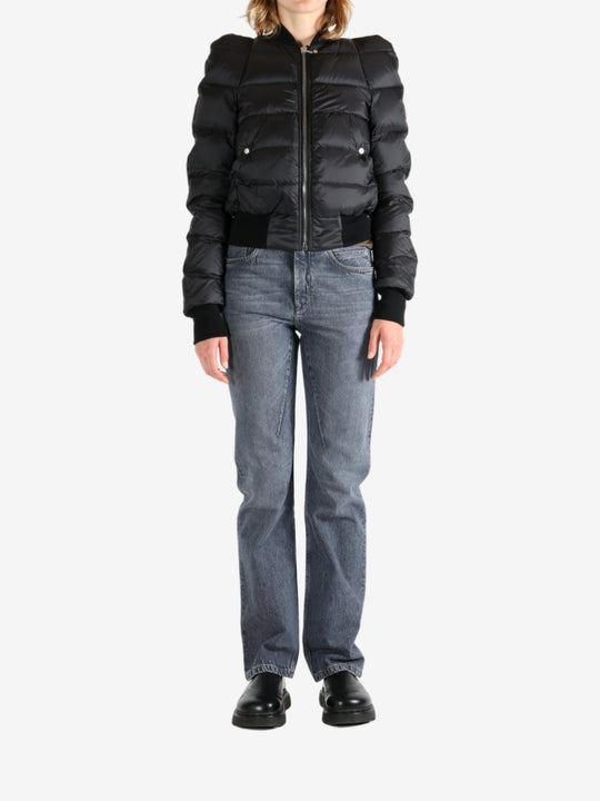 Black jacket,full body view