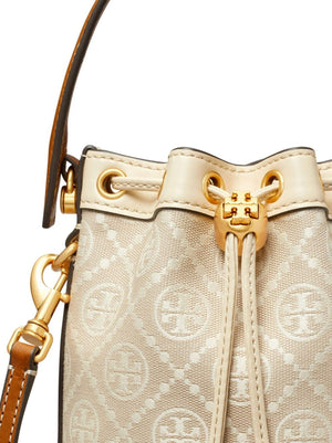 TORY BURCH - Women Mini T Monogram Mini Bucket Bag