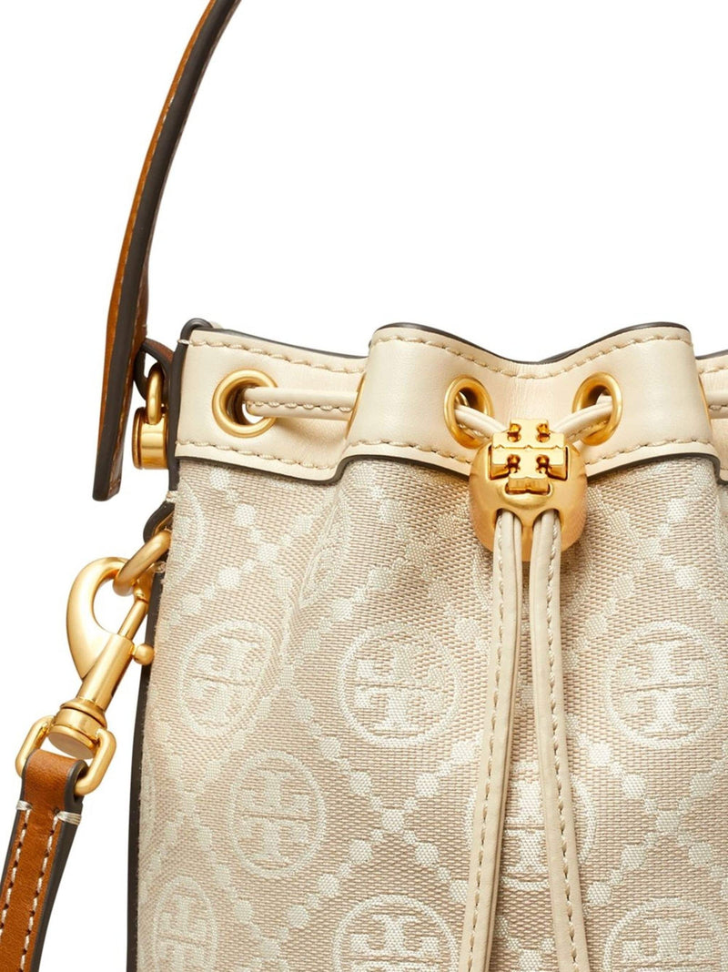 TORY BURCH - Women Mini T Monogram Bucket Bag