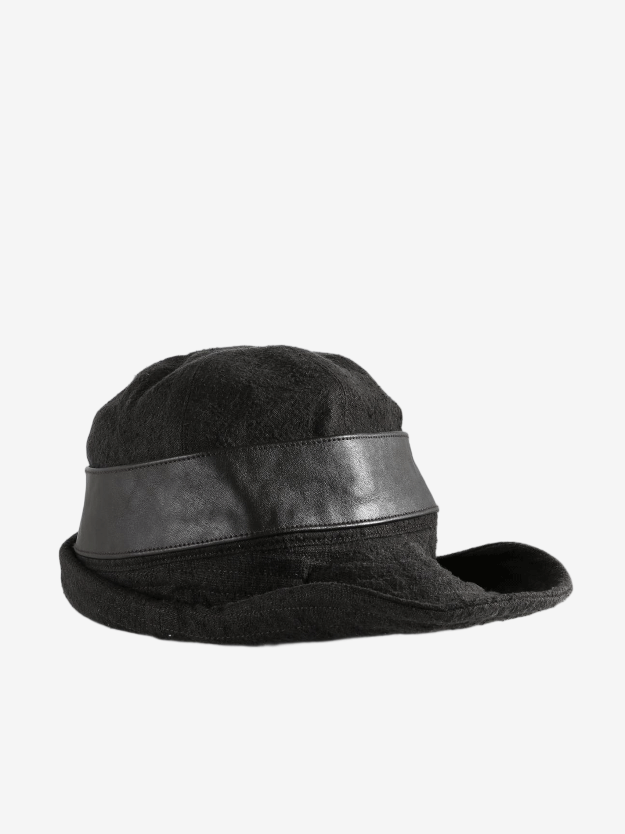 Black hat, front view