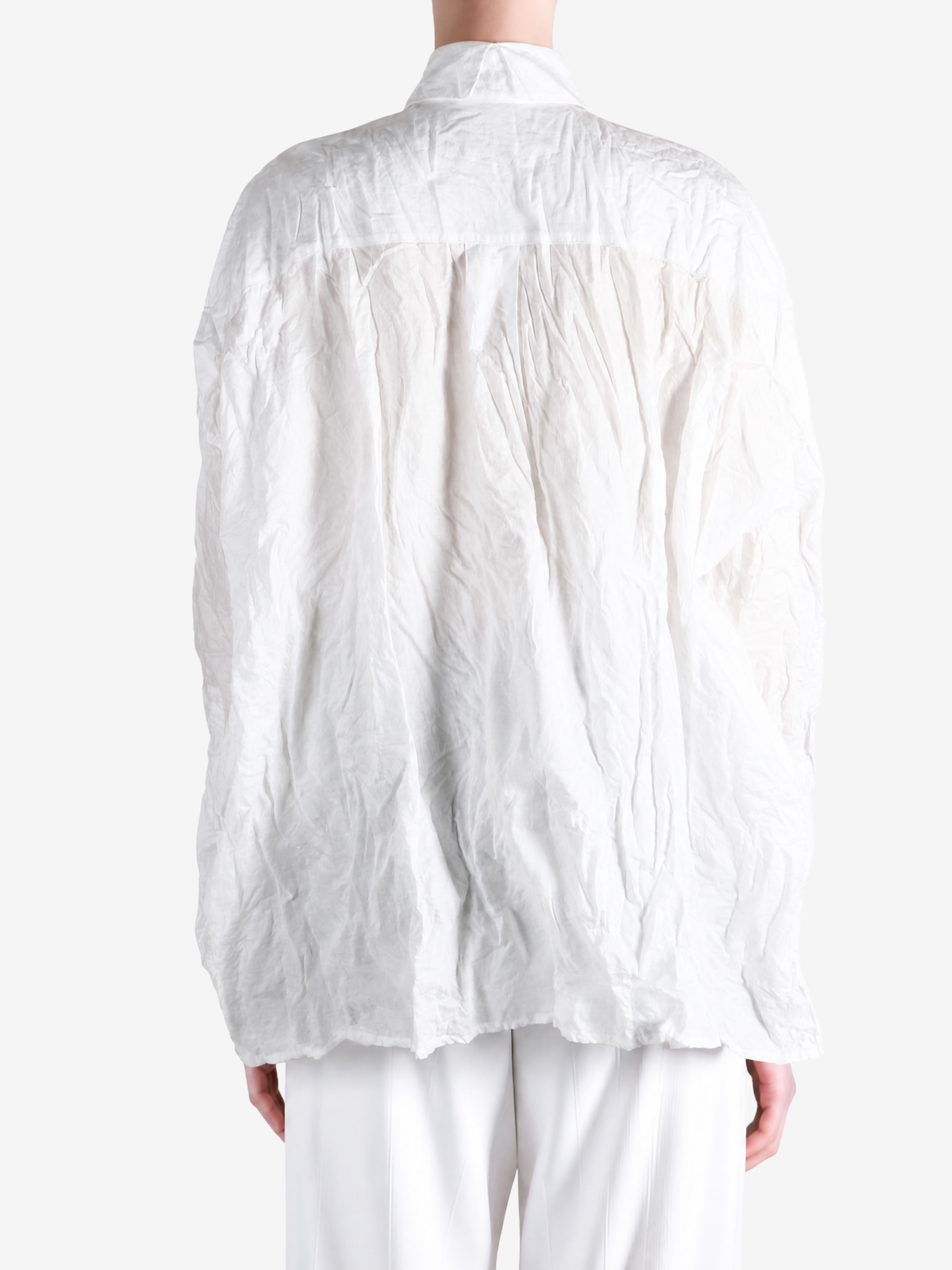 White shirt, full body view