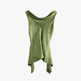 Green tops, front view