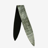 Green scarf, front view