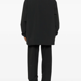 Black coats, full body view
