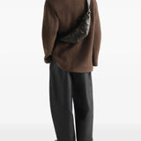 Green bag, full body view