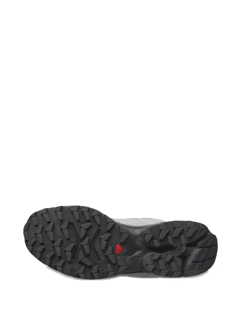 Grey sneakers, bottom view