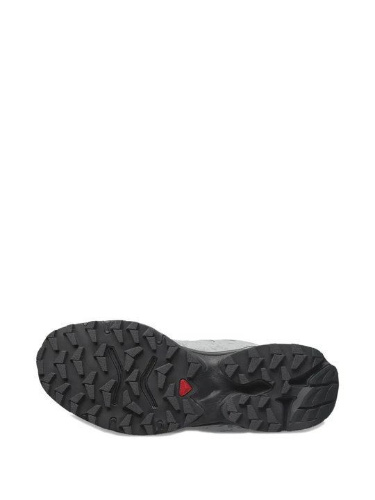 Grey sneakers, bottom view