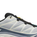 Grey shoes, side view