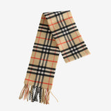 Tan scarf, front view