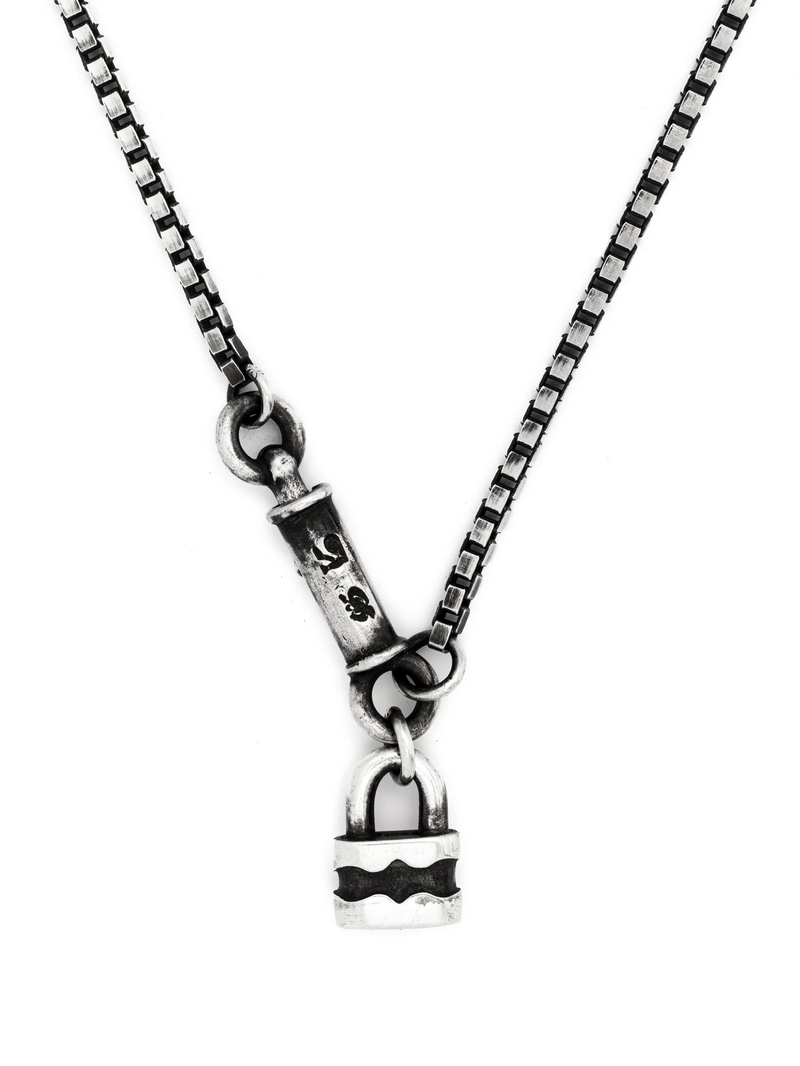 WERKSTATT MUNCHEN - Lock Symbol Necklace M3711 LO