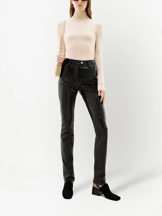 COURRÈGES - Women Reedition 5-pocket Vinyl Pants – Atelier