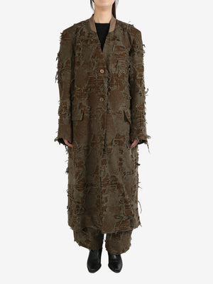 UMA WANG - Women Meghan Crossword Coat