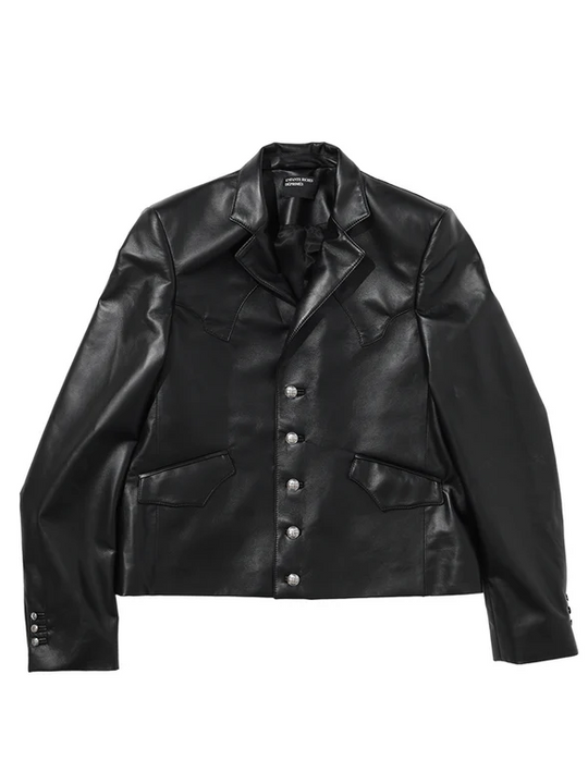 Black jacket, front view
