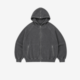 Grey hoodie, front view