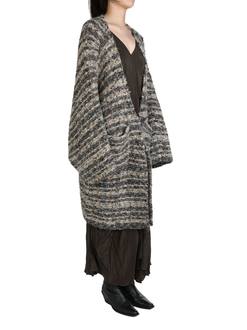 YANGKEHAN - Women Glittering Ripple Coat