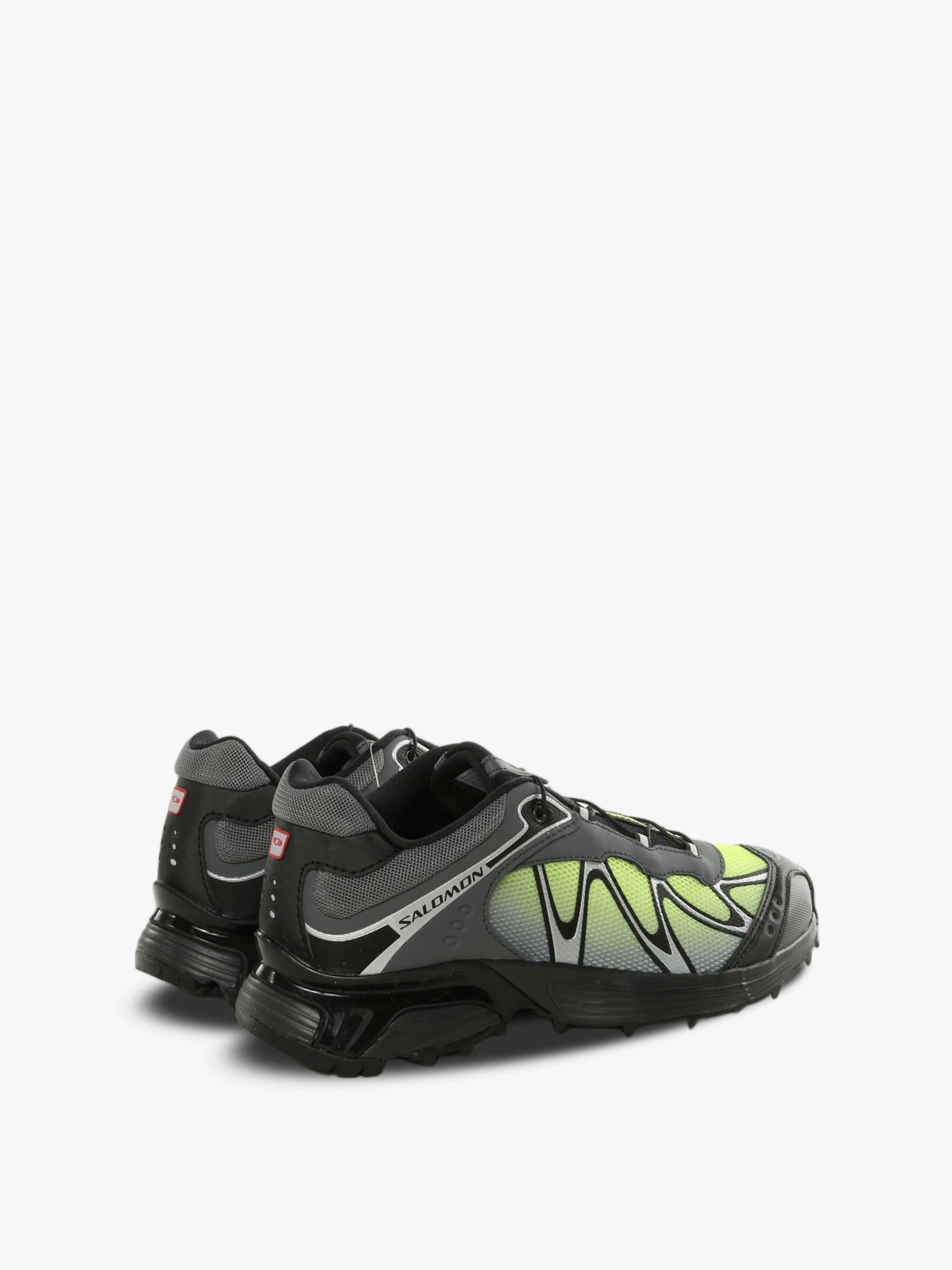 Black sneakers, back view