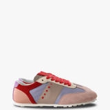 Pink shoes, side view