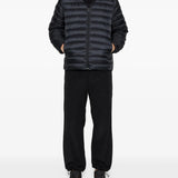 Black hoodie, full body view