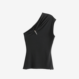 Black top, front view