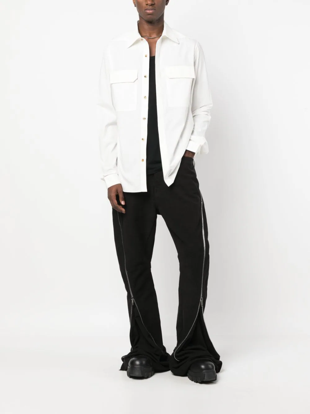 RICK OWENS Men Work Shirt – Atelier New York