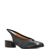 black heels, side view