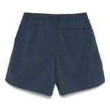 Navy short, back view