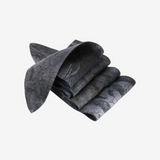 Grey scarf, front view