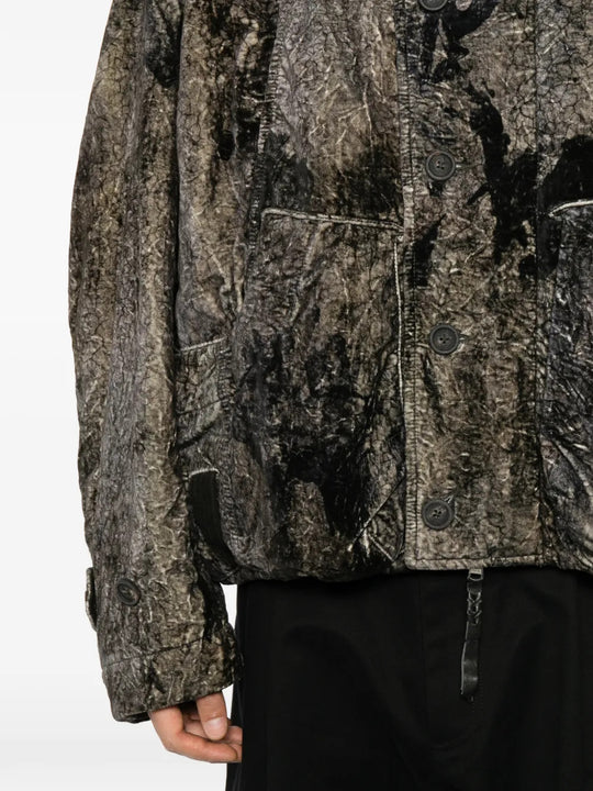 Grey jacket, front view