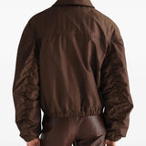 Brown jacket, front view