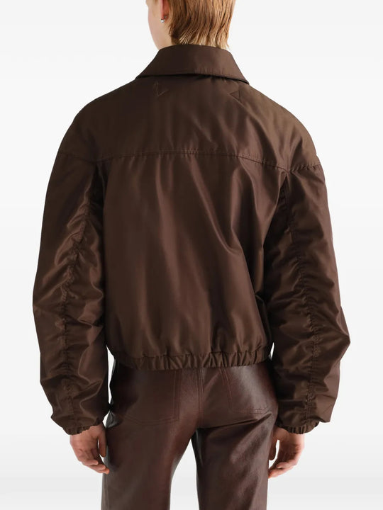 Brown jacket, front view