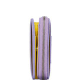 Purple wallet, top view